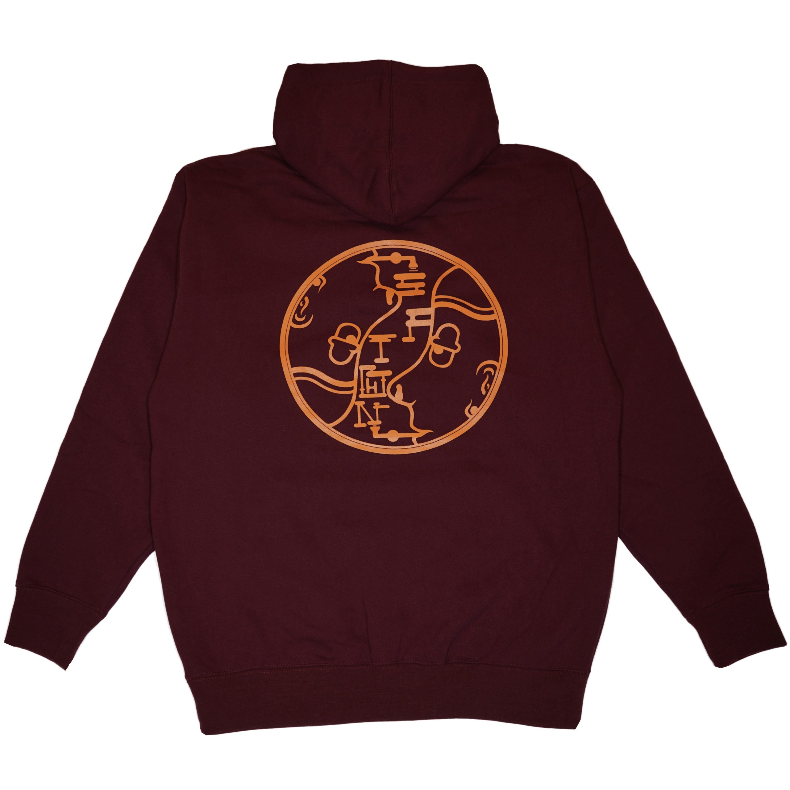 hoodie maroon back 2